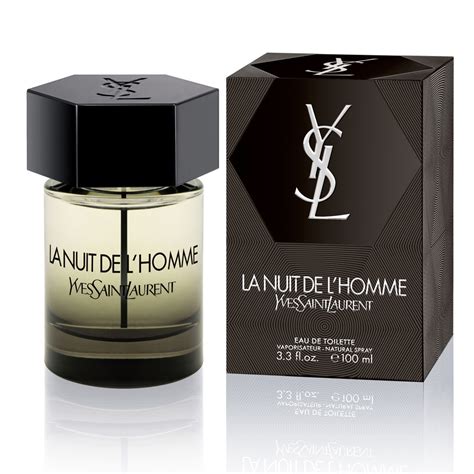 yves saint laurent la nuit de homme eau de parfum|ysl l'homme collection.